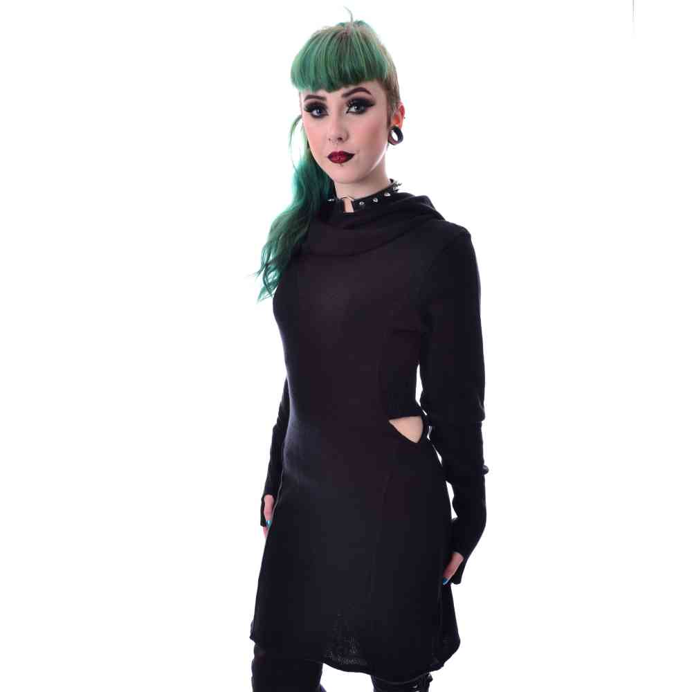 Poizen Industries - RAISA Langes top - Schwarz